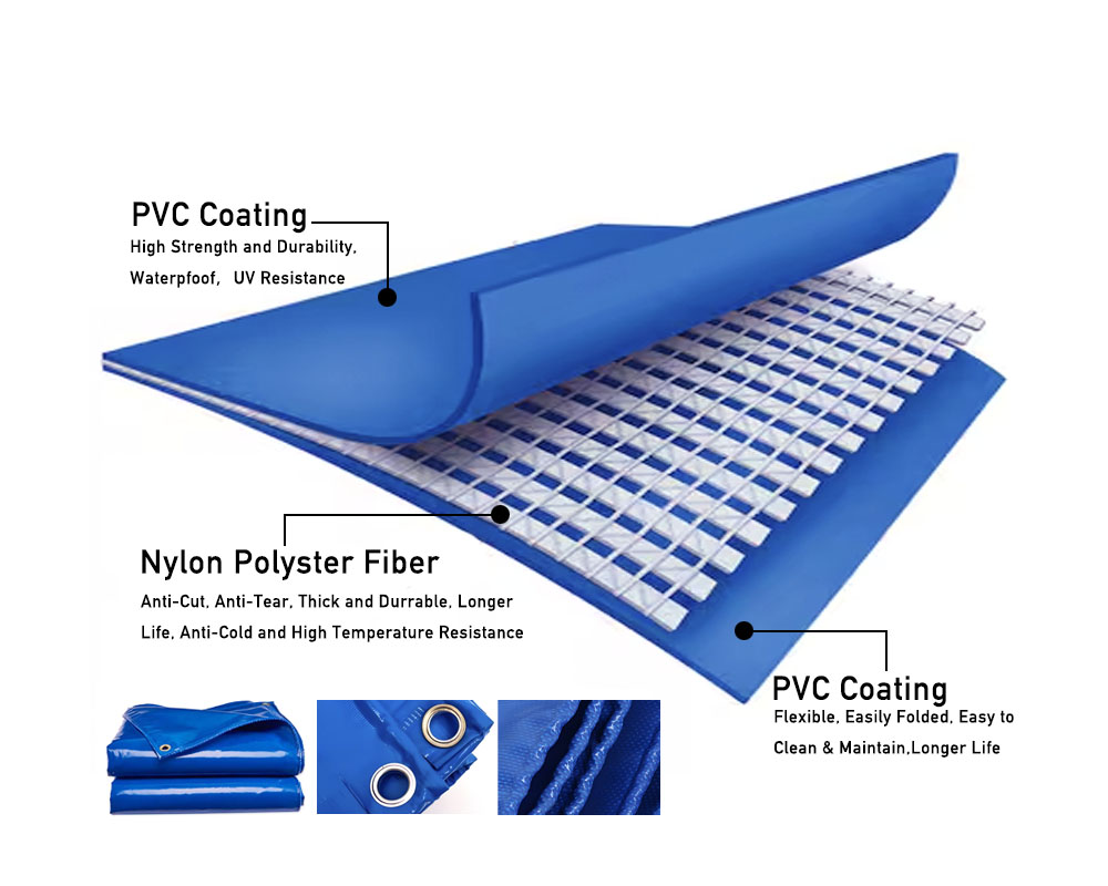 PVC Tarpaulin Liner for Farm Fish Tanks