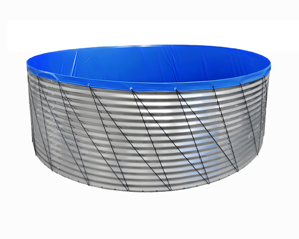 Corrugated Metal Aquaculture Fish Farming Water Tank