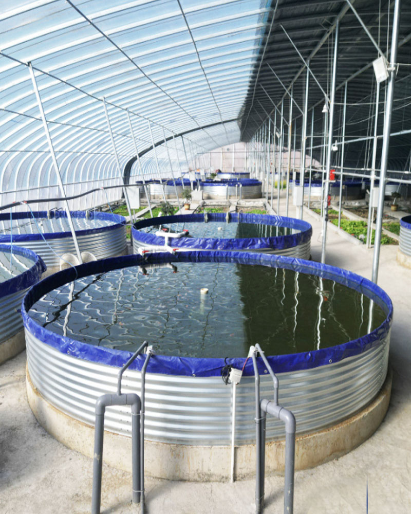 Corrugated Galvanized Steel Water Storage Tanks