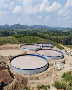 Hot-dip Galvanized Corrugated Steel Water Tank