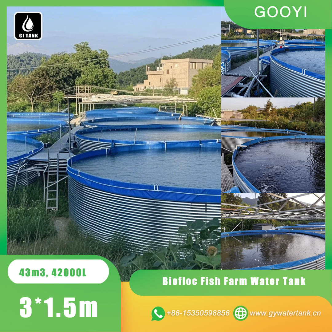 Biofloc Fish Farm Water Tank