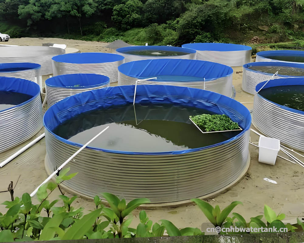 3-Galvanized Steel Sheet Aquaculture Fish Farm Pond Fish Tank -Galvanized Steel Sheet Aquaculture Fish Farm Pond Fish Tank