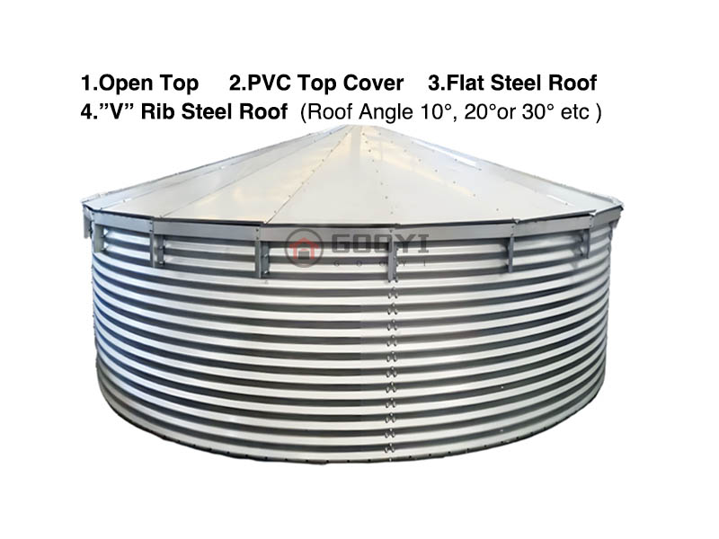 Roof Type of Corrugated Steel Tank