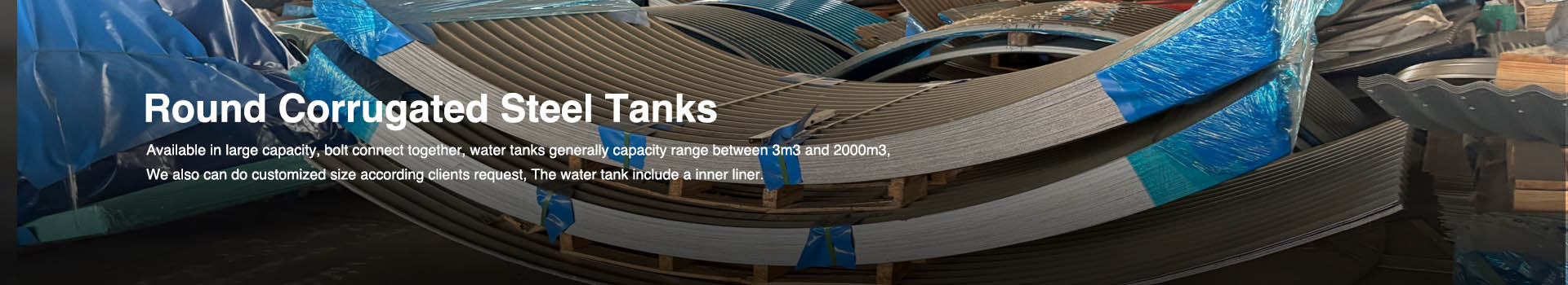 Banner-Round Corrugated Steel Tanks