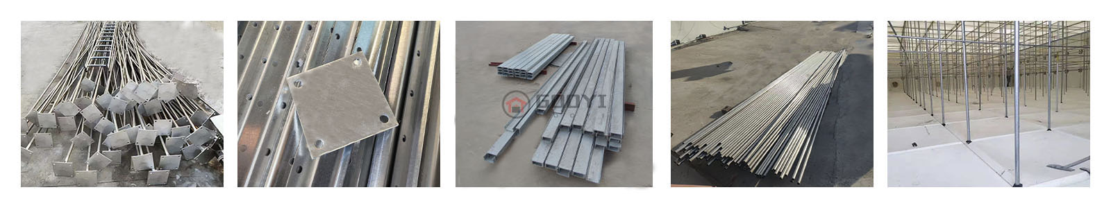 GRP Water Tank Steel Structural Support