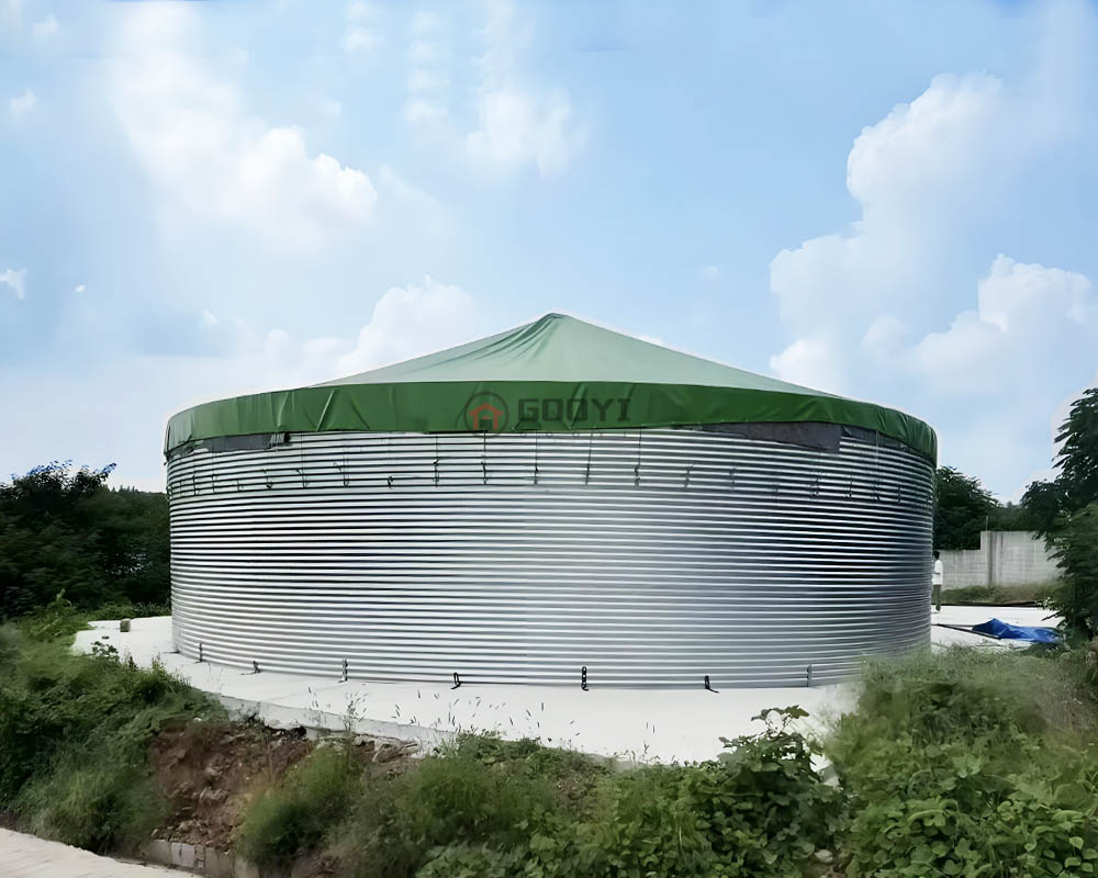 Round Corrugated Steel Fish Tank7