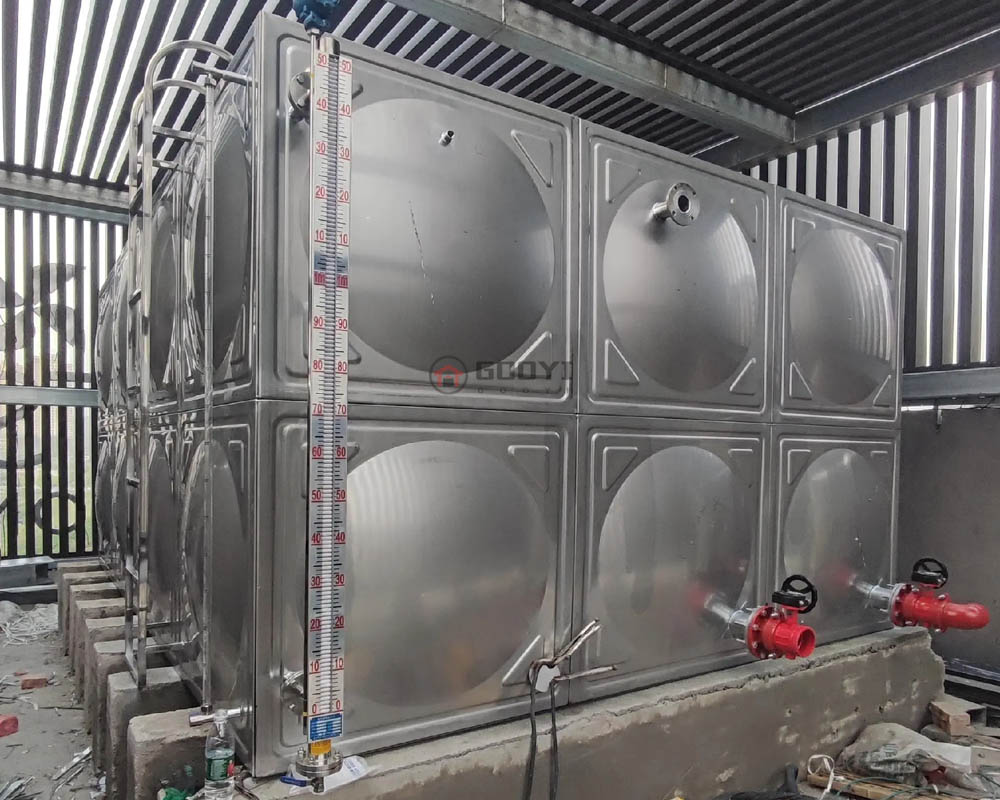 Stainless Steel Sectional Panel Water Tank 2