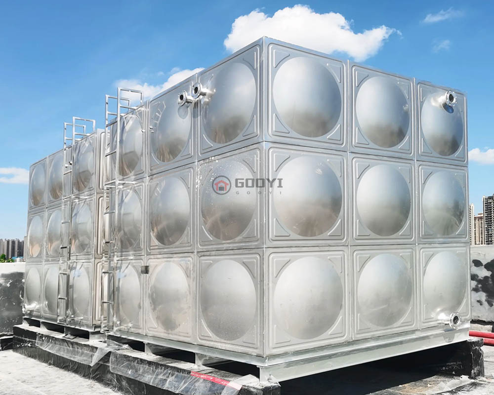 Stainless Steel Sectional Panel Water Tank 3
