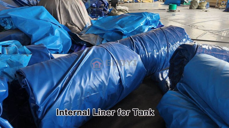Internal Liner for Tank-Corrugated Galvanized Steel Water Tank