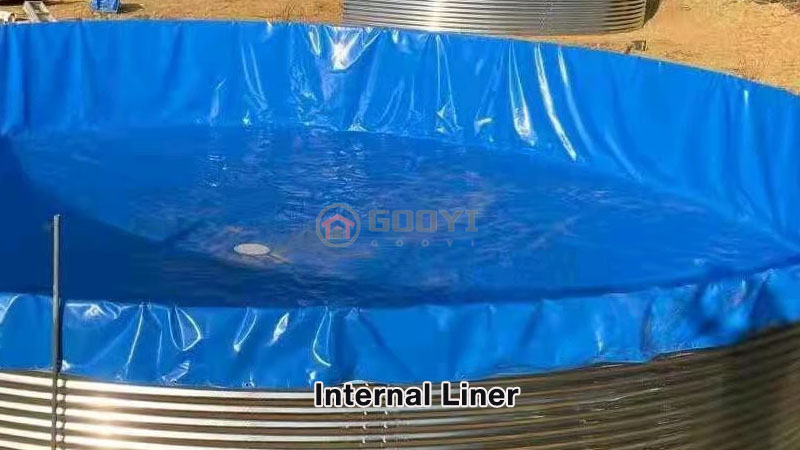 Internal Liner for Tank-Corrugated Galvanized Steel Water Tank
