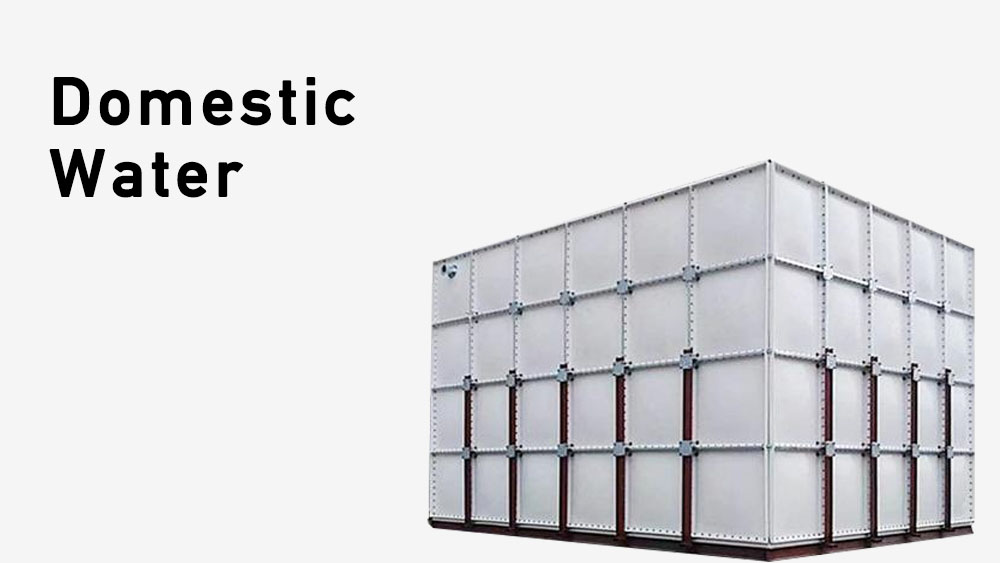 Domestic Water Storage GRP Water Tanks