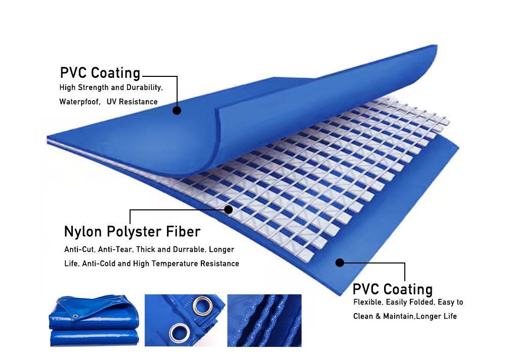 PVC Tarpaulin Liner for Farm Fish Tanks