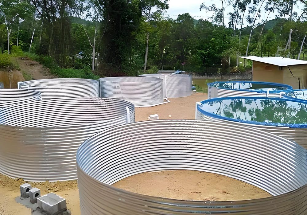 How to Install Corrugated Galvanized Steel Tank